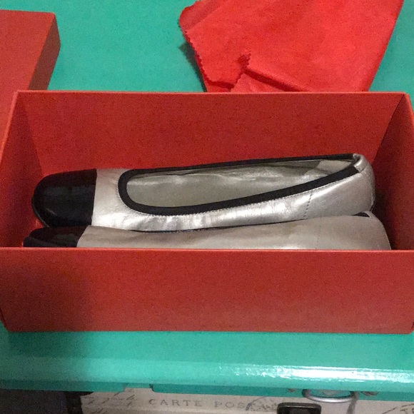 Robert Zur Lyric Ballet Flat 10C Wide NIB - Picture 2 of 3